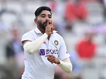 Mohammed Siraj